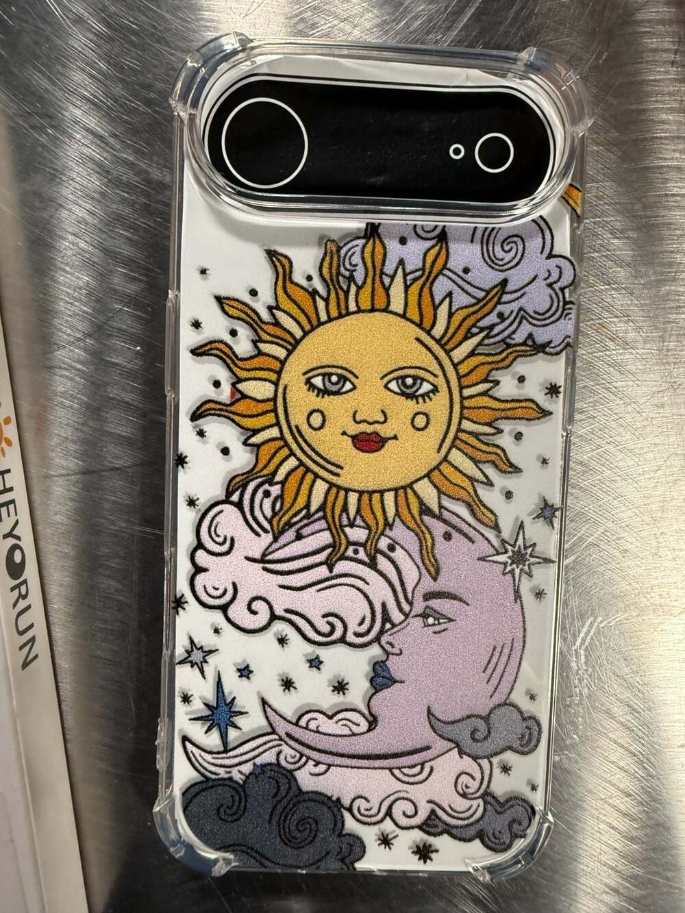 HEYORUN Sun and Moon Protective Phone Case for iPhone 17 Air